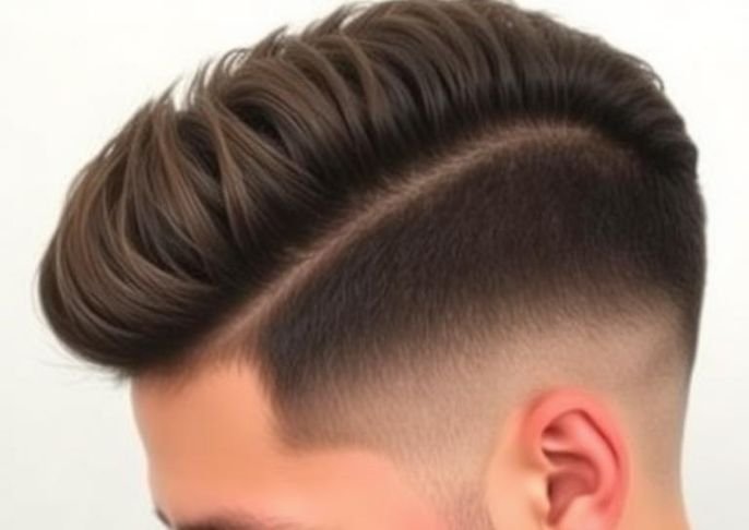 Burst Fade Haircut